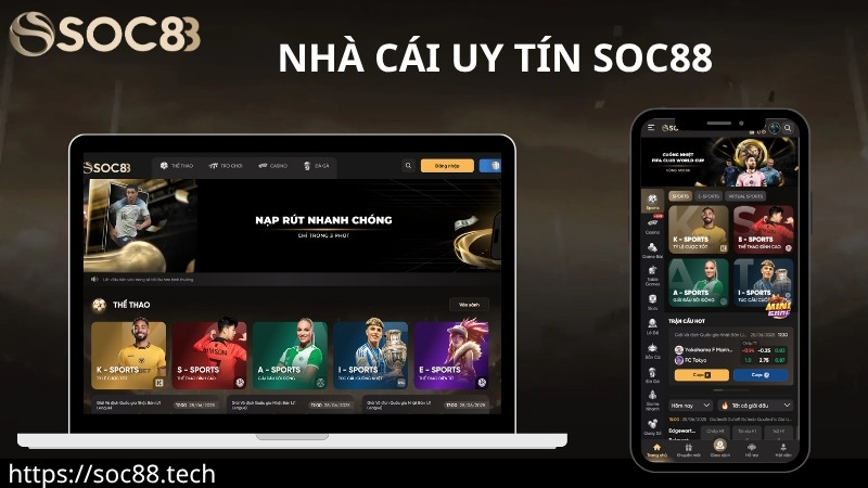 Khám phá nhà cái uy tín Soc88