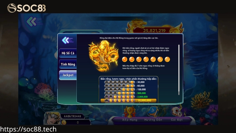 Ưu điểm của game bắn cá SOC88