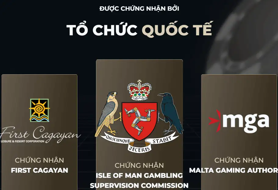 Chứng chỉ quốc tế của SOC88