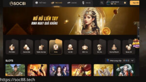 Khám phá sảnh slot SOC88